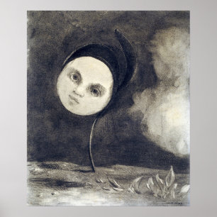 Póster Odilon Redon, Flor Extraña