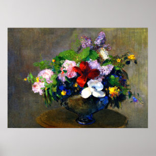 Póster Odilon Redon - The Black Bowl