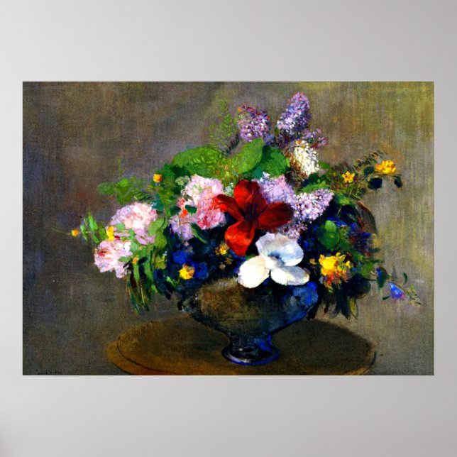 Póster Odilon Redon - The Black Bowl (Frente)