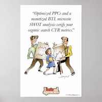 Odio a las agencias de publicidad Poster de llamad