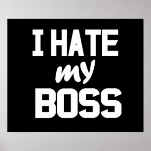 Póster Odio a mi jefe