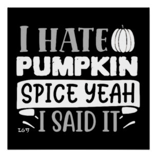 PÓSTER ODIO EL ESPECIALISMO DE PUMPKIN