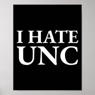 Póster Odio la rivalidad de Unc Sketll