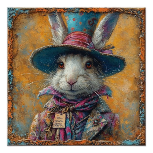 Póster Odio loco: Bizarre Bonnet Bliss (Anverso)