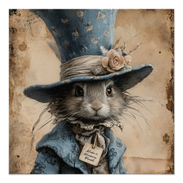 Póster Odio loco: Crónicas de la Gorra Couture (Anverso)