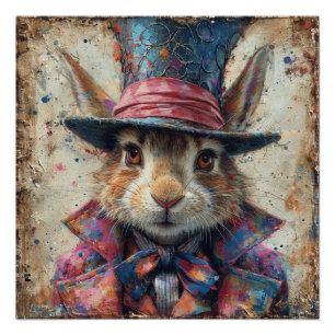 Póster Odio loco: Gorras de Bonkers