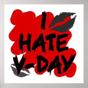 Póster odio vday