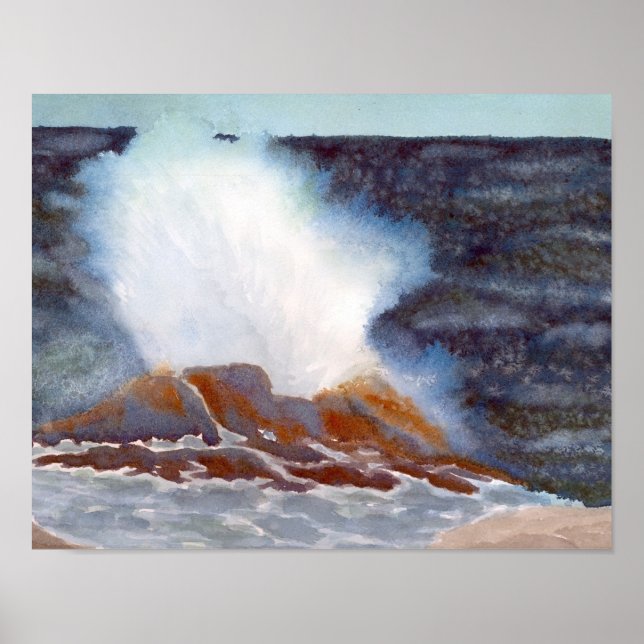 Póster Odione Park Ocean Wave (Frente)