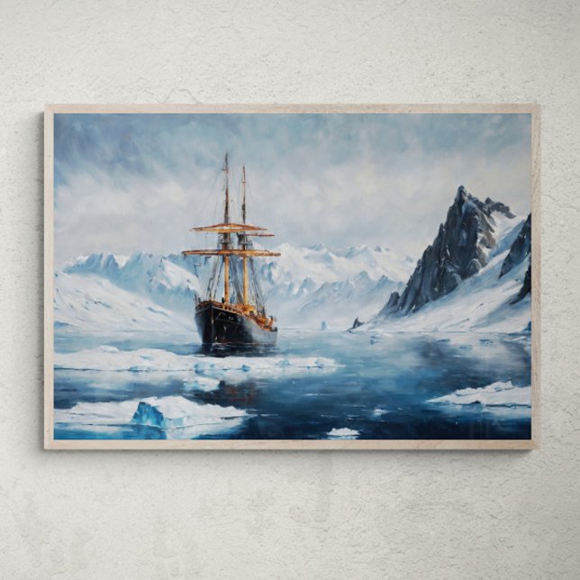 Póster Odisea Ártica: Navegando por aguas heladas (Subido por el creador)