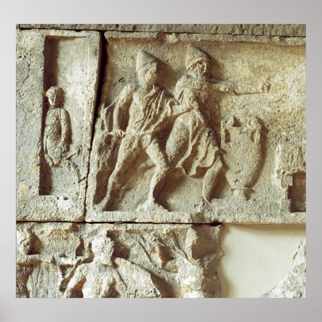 Póster Odiseo descubriendo a los pretendientes de su espo (Frente)