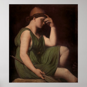 Póster Odysseus, study for the Apotheosis of Homer