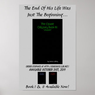 Póster Odyssey Opiate Book III: Poster Promo Utopiato