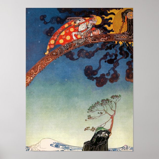 Póster Oeste de la luna - Nielsen (Frente)