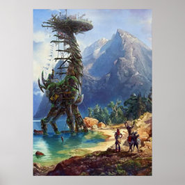 Póster Oeste Prohibido del Horizonte