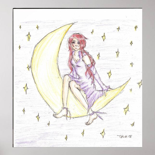 Póster of the stars canvas print (Frente)