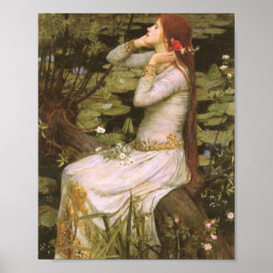 Póster Ofelia John William Waterhouse