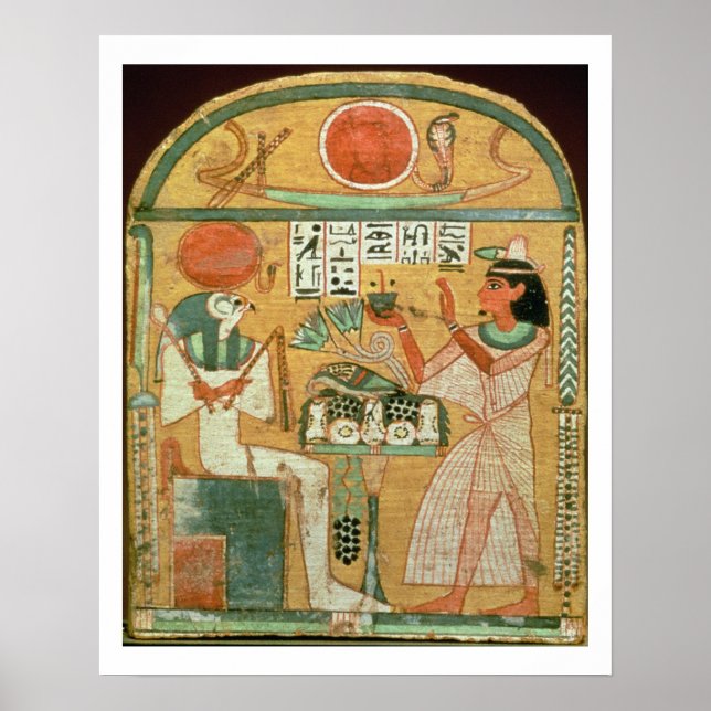 Póster Ofenmut Ofenmut a Osiris, Stele of Ofenmut desde (Frente)