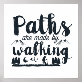 Póster Oferta inspiradora de Walking Wote