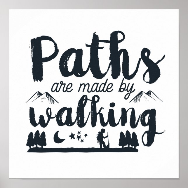 Póster Oferta inspiradora de Walking Wote (Frente)