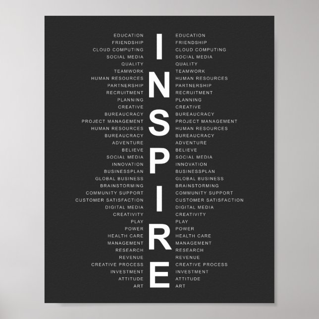 Póster Oferta inspiradora para oficina, trabajo y hogar (Frente)