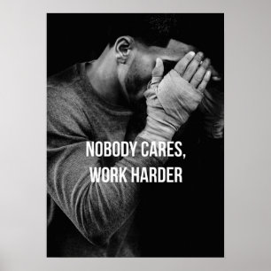 Póster Oferta inspiradora: Poster motivacional de trabajo