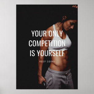 Póster Oferta inspiradora: Poster motivacional de trabajo