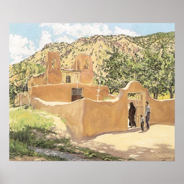 Póster Oferta Para San Esquipula de Walter Ufer (Frente)