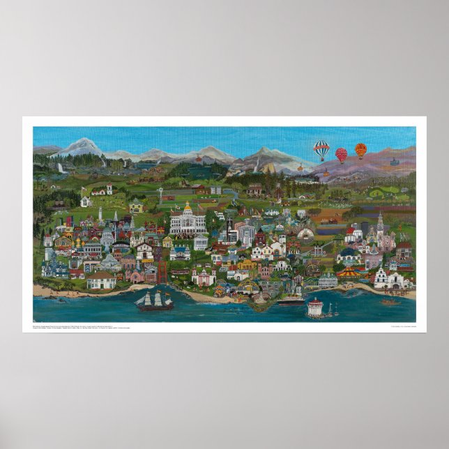 Póster Official California State Poster (Frente)