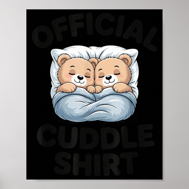 Póster Official Cuddle Teddy Sleepwear Bear (Frente)