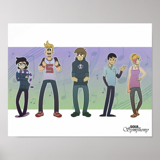Póster Official Soul Symphony Poster #2 (Frente)