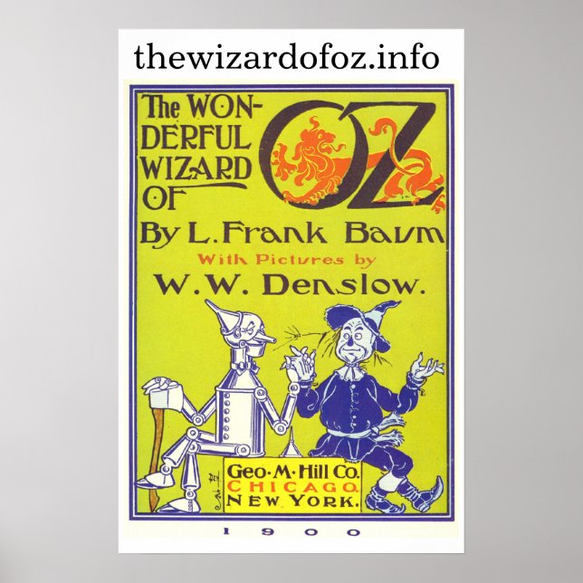 Póster Official thewizardofoz.info Poster (Frente)