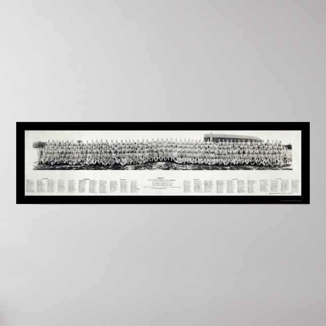 Póster Oficial de la Armada WII Foto 1946 (Frente)