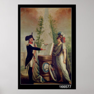 Póster Oficial de la Guardia Nacional jurando juramento