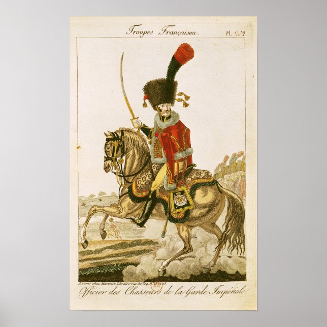 Póster Oficial de los Hussars de la Guardia Imperial (Frente)