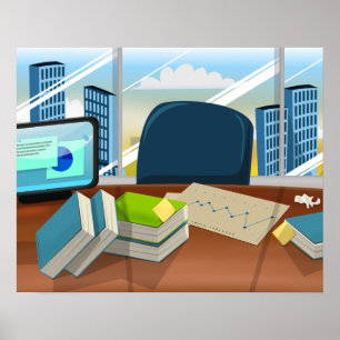 Póster Oficina de Banca Corporativa