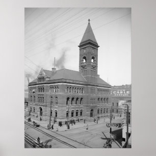 Póster Oficina de correos