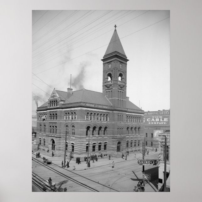 Póster Oficina de correos (Frente)