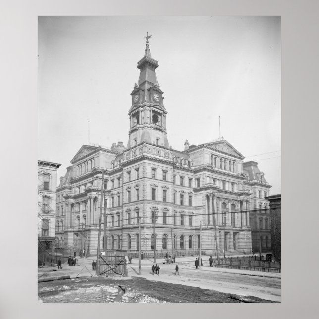 Póster Oficina de correos (Frente)