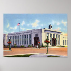 Póster Oficina de Correos de Allentown Pennsylvania