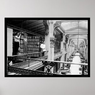 Póster Oficina de patentes Interior 1920