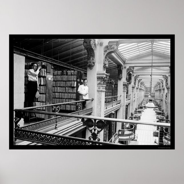 Póster Oficina de patentes Interior 1920 (Frente)