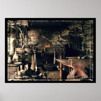 Póster Oficina del herrero