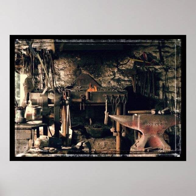 Póster Oficina del herrero (Frente)
