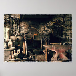 Póster Oficina del herrero