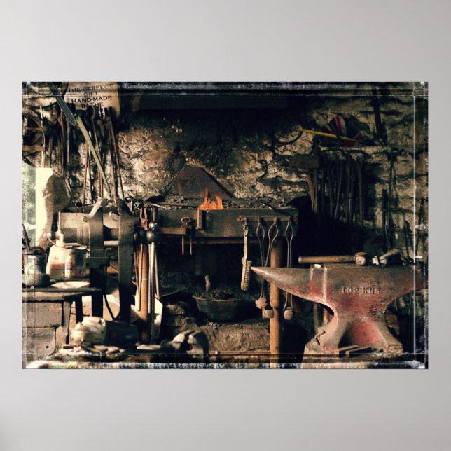 Póster Oficina del herrero (Frente)