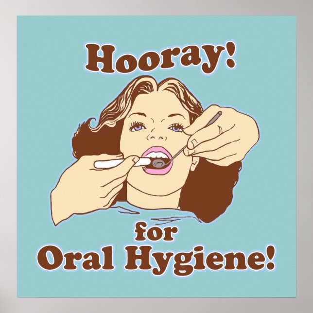 Póster Oficina Dentista Funny (Frente)