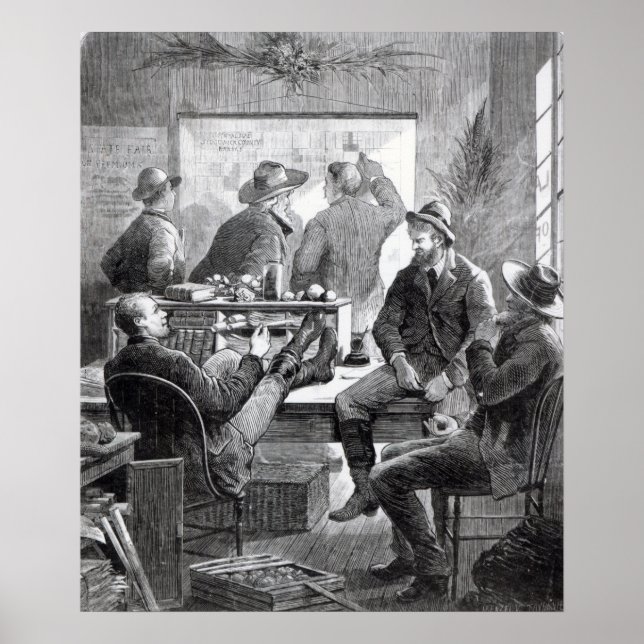 Póster Oficina terrestre de Kansas (Frente)