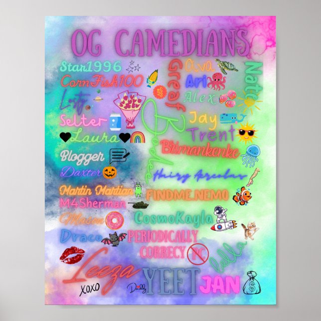 Póster OG Camedian Poster (Frente)