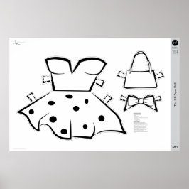Póster OG Paper Doll Costume: MEDIUM