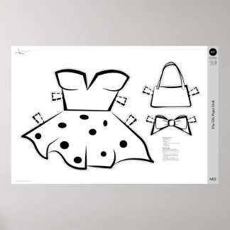 Póster OG Paper Doll Costume: MEDIUM